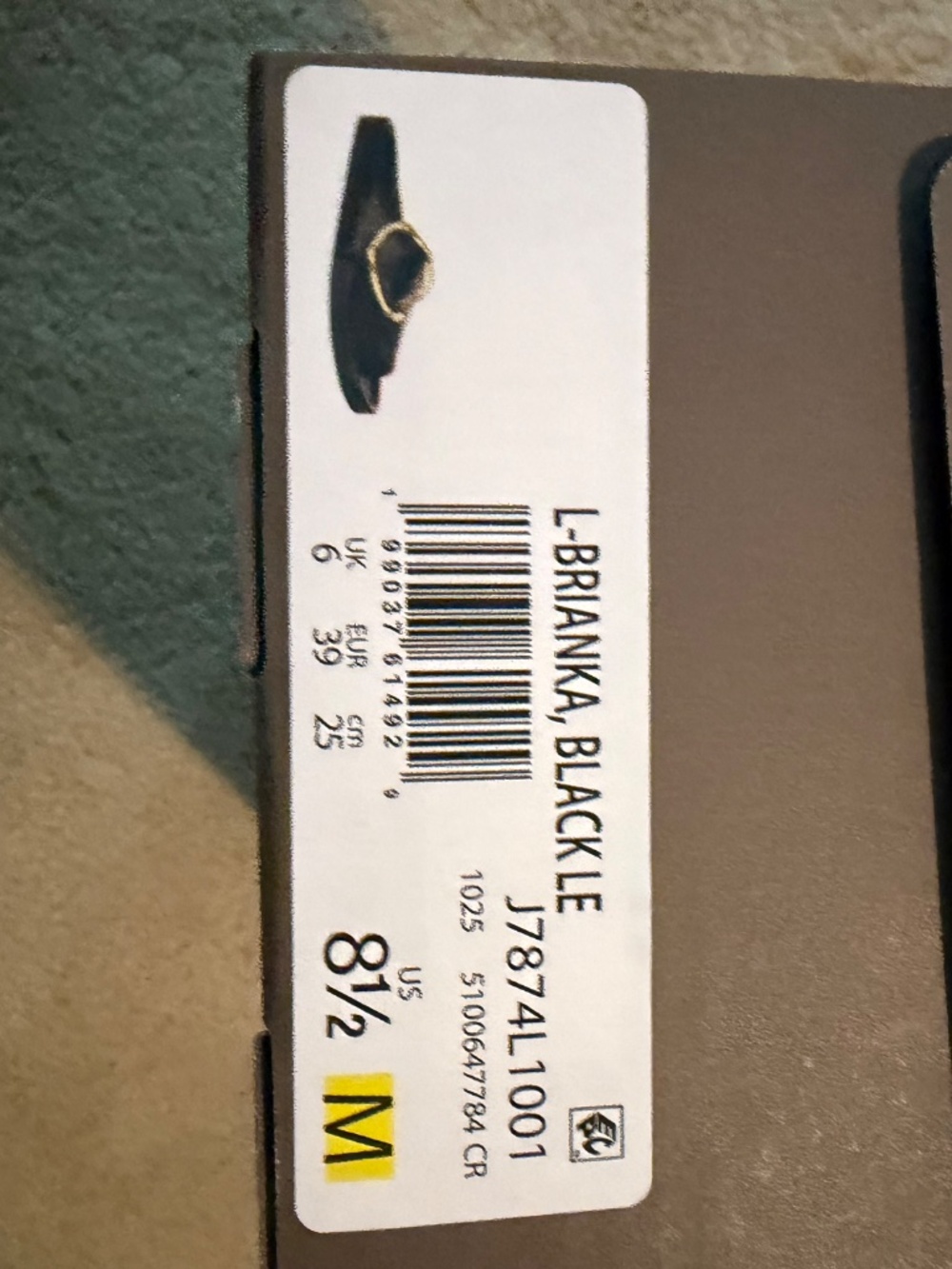 Franco Sarto Brianka leather sandal, black, size 8.5 - Picture 2 of 5